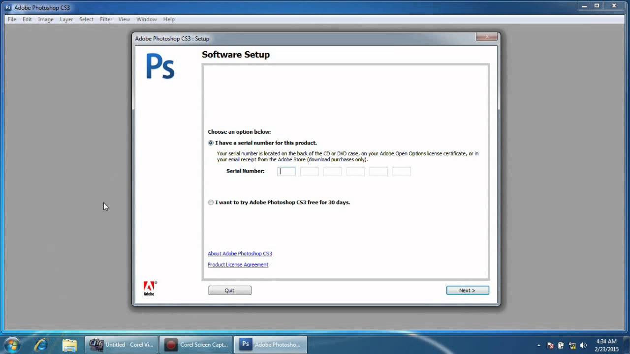 adobe photoshop serial number download